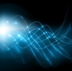 Abstract blue background