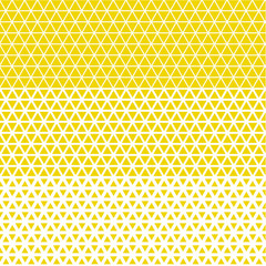 Simple geometry pattern with line mash. Modern geometry seamless pattern vector illustration. Surface design for print and web. Grid style triangle yellow motif