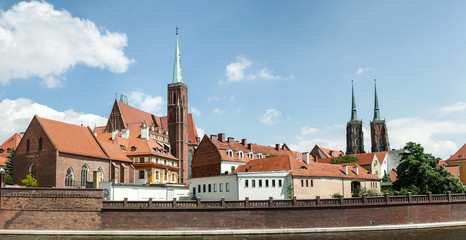 Obraz premium Poland Wroclaw city architecture