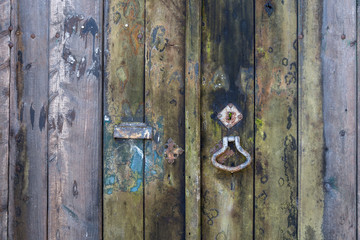 old door with damaged texture