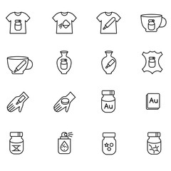 Types of paint and additions for art / There are some types of paint for different surfaces
