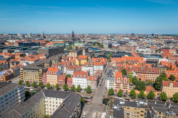 Naklejka na ściany i meble View of Copenhagen
