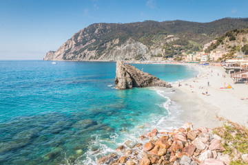 Beach in Cinque Terre Italy