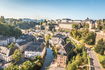 Old section of Luxembourg city