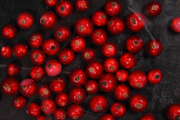 Washed forest berries