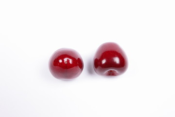 Cherries and currants in a vacuum