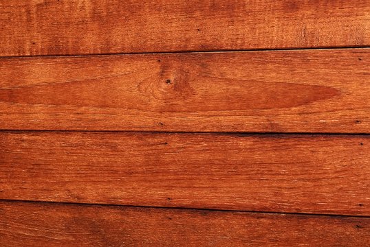 Horizontal Brown Texture of Wooden Grain Background