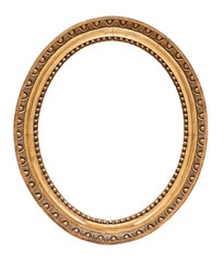 Gilded frame for paintings, mirrors or photos