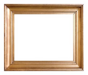Gilded frame for paintings, mirrors or photos