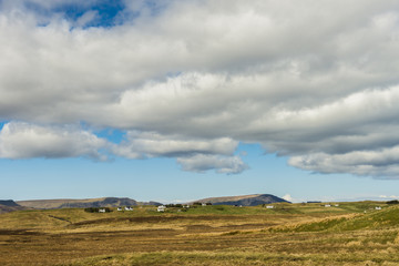 Fototapeta na wymiar Elishader Isle of Skye