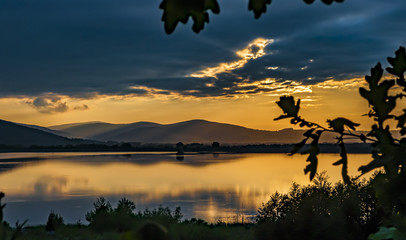 Zachód słońca, Karkonosze, Polska © Rafał Bachanek