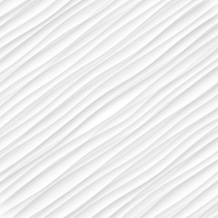 White texture. abstract pattern seamless. wave wavy nature geometric modern. - 162085340