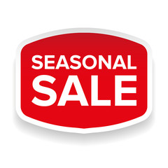 Seasonal Sale sticker