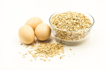 oatmeat porridge flakes