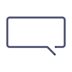 blue square quote box infographic