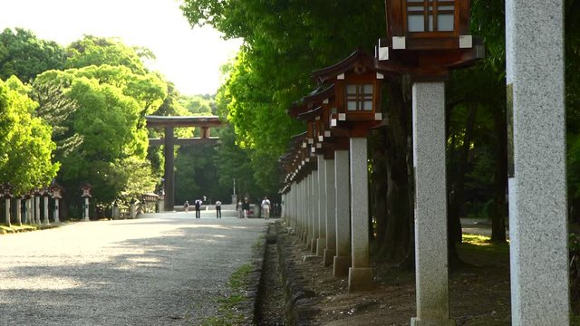 橿原神宮の参道