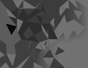black background