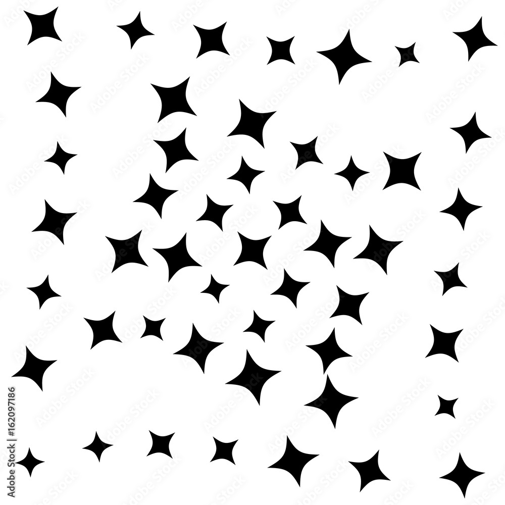 Poster pattern with random shapes. abstract geometric illustration
