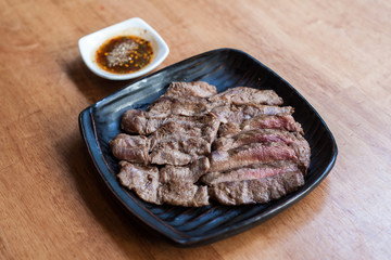 BEEF STEAK IN THAILAND NAME KO-KHUN-PON-YANG-KUM