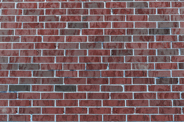 Old vintage red brick wall backgrond