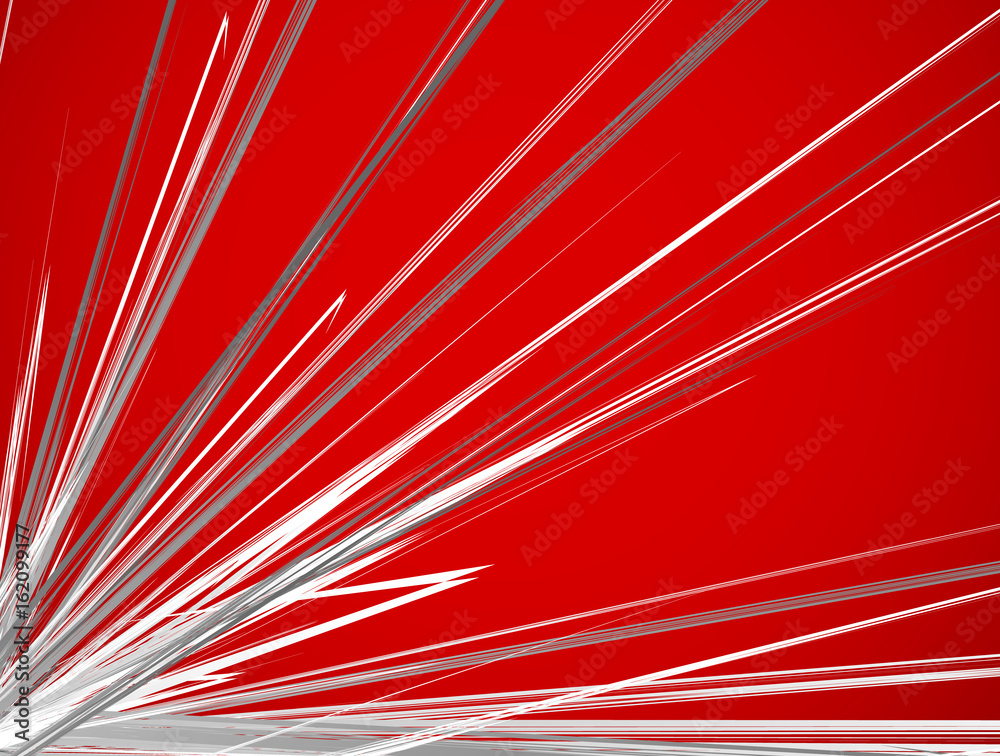 Poster Textured radial lines spreading explosion effect. Starburst, sunburst pattern with grungy feel