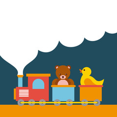 kinder garten scenary icon vector illustration design graphic