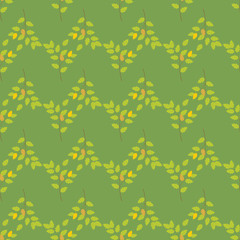 Twig seamless pattern