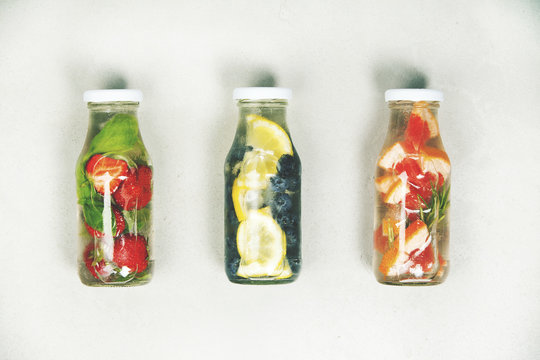 Detox Fruit Infused Flavored Water