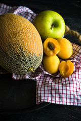 Organic food concept