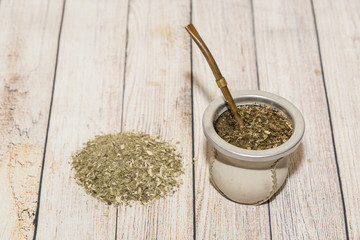 Yerba mate tea. Argentina