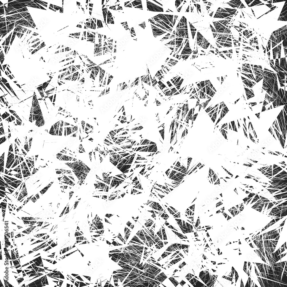 Poster geometric edgy shape, pattern. rough, edgy geometric textured element