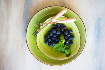 Organic food concept