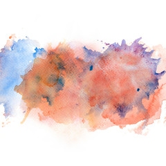 Abstract watercolor splash background.
