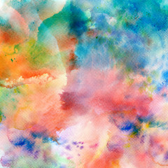Abstract watercolor splash background.
