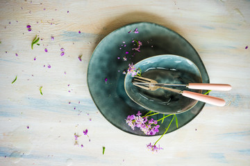 Obraz premium Summer table setting