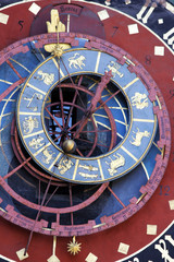 Astronomical clock on the medieval Zytglogge clock tower