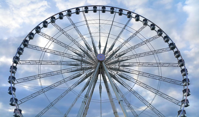 Obraz premium The Big Wheel in Paris