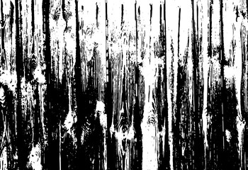 Wood grunge texture. Natural wooden isolated background. Vector illustration.