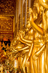 Fototapeta na wymiar Ban Den temple is a Thai temple which is located in the northern part of Thailand It is one of the most beautiful and famous Thai temples in Chiang Mai