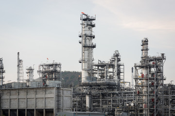 Industrial at oil refinery plant