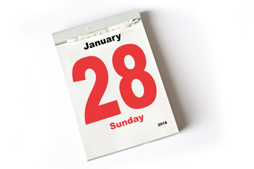 28. January 2018