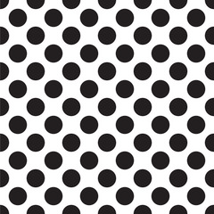 Seamless pattern of gray circles ordered