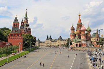 Fototapeta premium Red Square in Moscow, Russia.