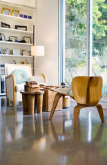 Luxurious living room interior in contemporary style