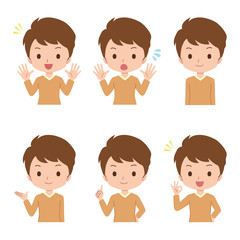 男性　バリエーション