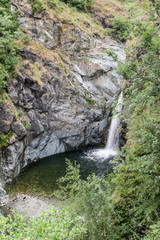 Fototapeta na wymiar waterfall in Almese ( To), Italy
