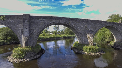 The arches of Old Stirling Bridge