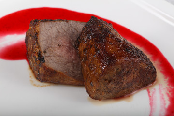 Rib-eye steak
