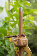 old water pump, joints, nut 