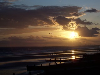 Obraz premium Selsey Sunset